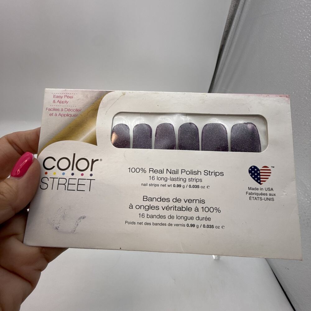 4 Packs Color Street Nail Polish Strips Night Terror, Do Your Fang, Glam-Ouflage - Picture 8 of 10
